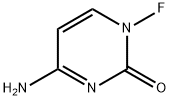 2(1H)-Pyrimidinone,4-amino-1-fluoro-(9CI) 结构式