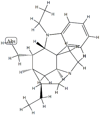(16α)-1-Ethylcuran-17-ol 结构式