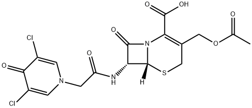 头孢西酮杂质1 结构式