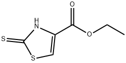 2-巯基噻唑-4-甲酸乙酯 结构式