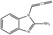 1H-Benzimidazol-2-amine,1-(1,2-propadienyl)-(9CI) 结构式