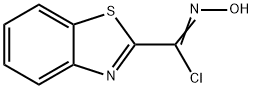 N-羟基苯并噻唑-2-亚氨代甲酰氯 结构式
