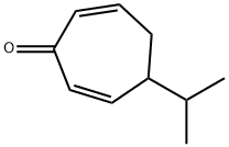 2,6-Cycloheptadien-1-one,4-(1-methylethyl)-(9CI) 结构式