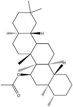 D:A-Friedooleanan-7α-ol acetate 结构式