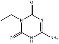 1,3,5-Triazine-2,4(1H,3H)-dione,6-amino-3-ethyl-(9CI) 结构式