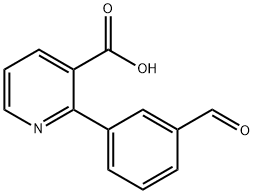 3-(3-(Carboxypyridin-2-yl)benzaldehyde 结构式