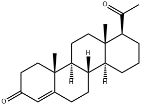 D-Homopregn-4-ene-3,20-dione 结构式