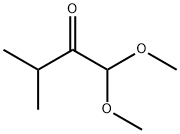 1,1-二甲氧基-3-甲基丁-2-酮 结构式