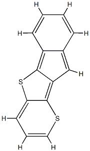 Indeno[2',1':4,5]thieno[3,2-b]thiopyran 结构式