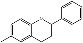 2H-1-Benzopyran,3,4-dihydro-6-methyl-2-phenyl-(9CI) 结构式