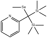 Pyridine,2-[(methylseleno)bis(trimethylsilyl)methyl]-(9CI) 结构式