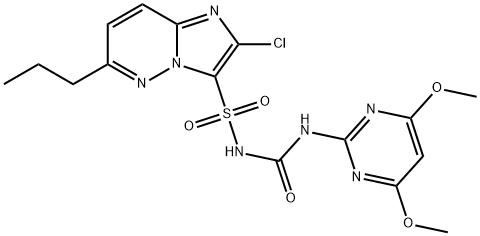 丙嗪嘧磺隆 结构式