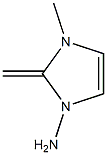 1H-Imidazol-1-amine,2,3-dihydro-3-methyl-2-methylene-(9CI) 结构式
