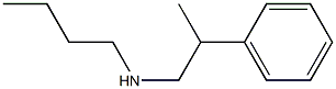 butyl(2-phenylpropyl)amine 结构式