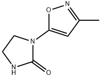 2-Imidazolidinone,1-(3-methyl-5-isoxazolyl)-(9CI) 结构式