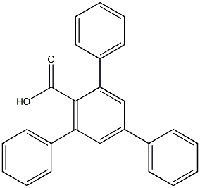 5'-苯基-[1,1':3',1''-三联苯]-2'-羧酸 结构式