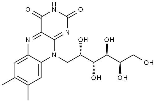 GALACTOFLAVIN 结构式