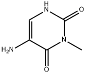 2,4(1H,3H)-Pyrimidinedione,5-amino-3-methyl-(9CI) 结构式