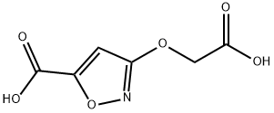 5-Isoxazolecarboxylicacid,3-(carboxymethoxy)-(9CI) 结构式
