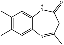 5,9,10-trimethyl-2,6-diazabicyclo[5.4.0]undeca-5,8,10,12-tetraen-3-one 结构式