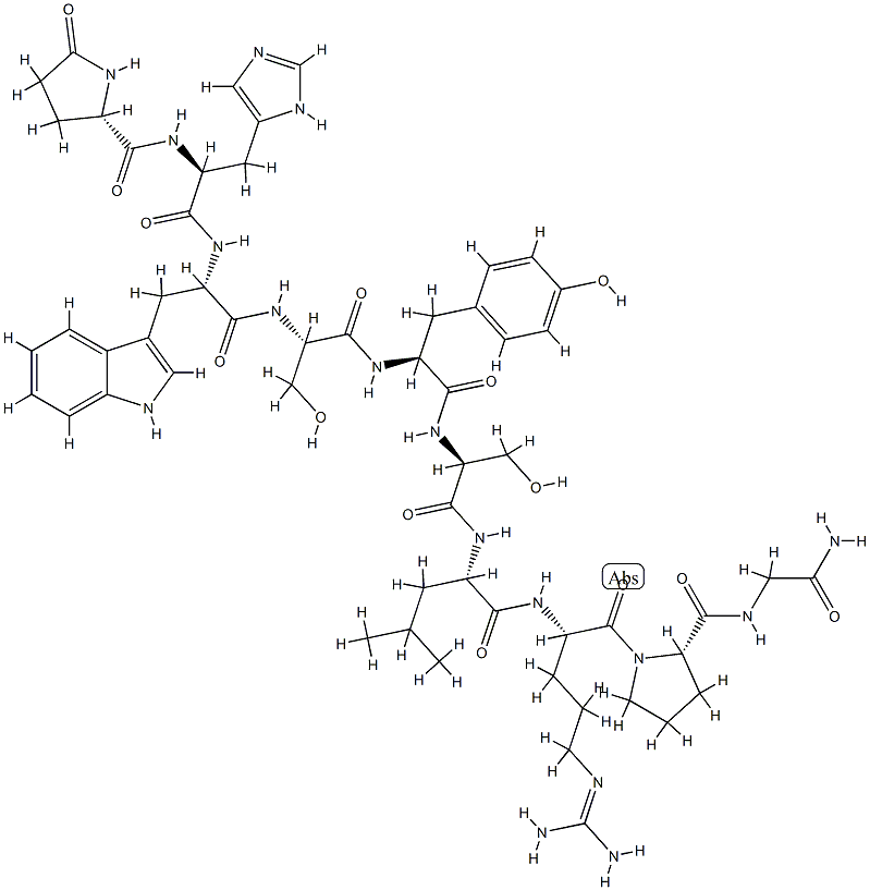 LHRH, Ser(6)- 结构式