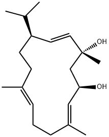 Β-4,8,13-杜法三烯-1,3-二醇 结构式