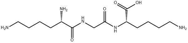 H-Lys-Gly-Lys-OH 结构式