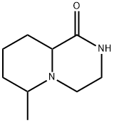 2H-Pyrido[1,2-a]pyrazin-1(6H)-one,hexahydro-6-methyl-(7CI,8CI) 结构式