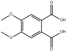 4,5-二甲氧基-邻苯二甲酸 结构式