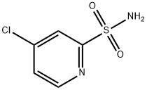 4-氯-2-吡啶磺酰胺 结构式
