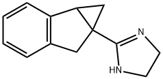 1H-Imidazole,2-(1a,6-dihydrocycloprop[a]inden-6a(1H)-yl)-4,5-dihydro-(9CI) 结构式