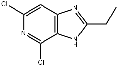 1H-Imidazo[4,5-c]pyridine,4,6-dichloro-2-ethyl-(9CI) 结构式