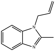 1H-Benzimidazole,2-methyl-1-(2-propenyl)-(9CI) 结构式