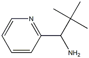 2,2-Dimethyl-1-pyridin-2-yl-propylamine 结构式