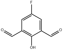 4-氟-2,5-二醛基苯酚 结构式