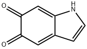 1H-indole-5,6-dione 结构式