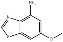 4-Benzothiazolamine,6-methoxy-(9CI) 结构式