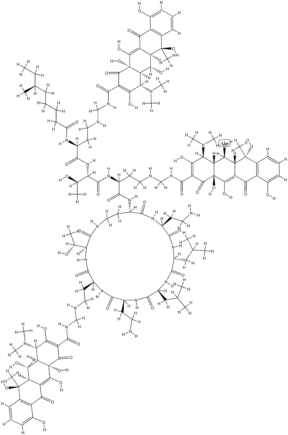 多粘环素 结构式