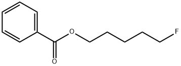 Benzoic acid=5-fluoropentyl ester 结构式