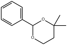 1,3-Dioxane,4,4-dimethyl-2-phenyl-(9CI) 结构式