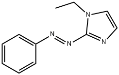 1H-Imidazole,1-ethyl-2-[(1E)-phenylazo]-(9CI) 结构式