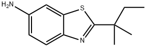 6-Benzothiazolamine,2-(1,1-dimethylpropyl)-(9CI) 结构式