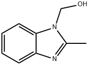 1H-Benzimidazole-1-methanol,2-methyl-(9CI) 结构式