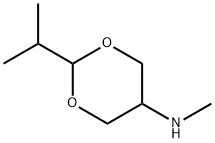 1,3-Dioxan-5-amine,N-methyl-2-(1-methylethyl)-(9CI) 结构式