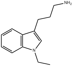 1H-Indole-3-propanamine,1-ethyl-(9CI) 结构式