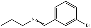 (E)-N-(3-broMobenzylidene)propan-1-aMine 结构式