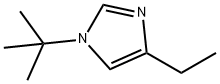1H-Imidazole,1-(1,1-dimethylethyl)-4-ethyl-(9CI) 结构式