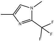 1H-Imidazole,1,4-dimethyl-2-(trifluoromethyl)-(9CI) 结构式