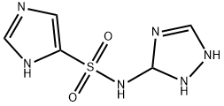 1H-Imidazole-4-sulfonamide,N-(2,3-dihydro-1H-1,2,4-triazol-3-yl)-(9CI) 结构式