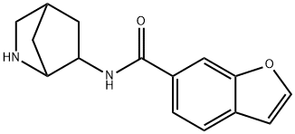 6-Benzofurancarboxamide,N-2-azabicyclo[2.2.1]hept-6-yl-(9CI) 结构式